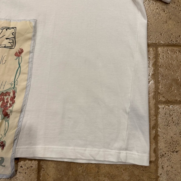 Dior Kim Jones x Raymond Pettibon Patch White T-Shirt - Picture 4 of 14